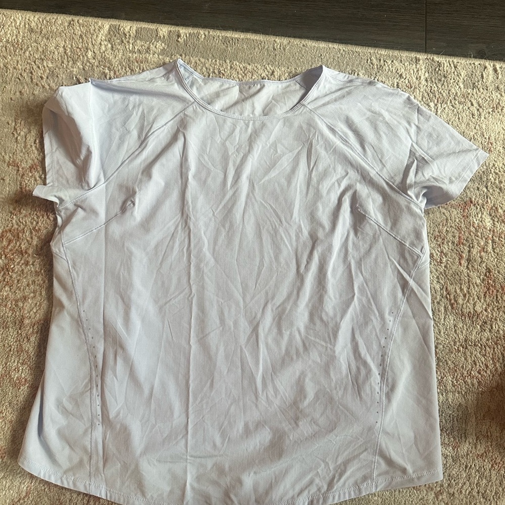 Light Blue Short Sleeve Top